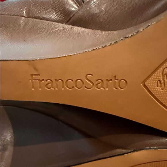 Franco Sarto Dark Brown Heeled Boots NWOT - Picture 5 of 13